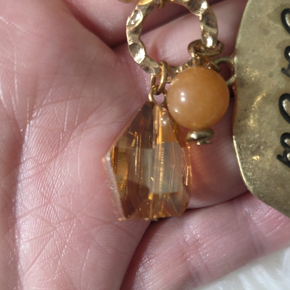 Gold Mama Bear Pendant Necklace - Picture 7 of 8